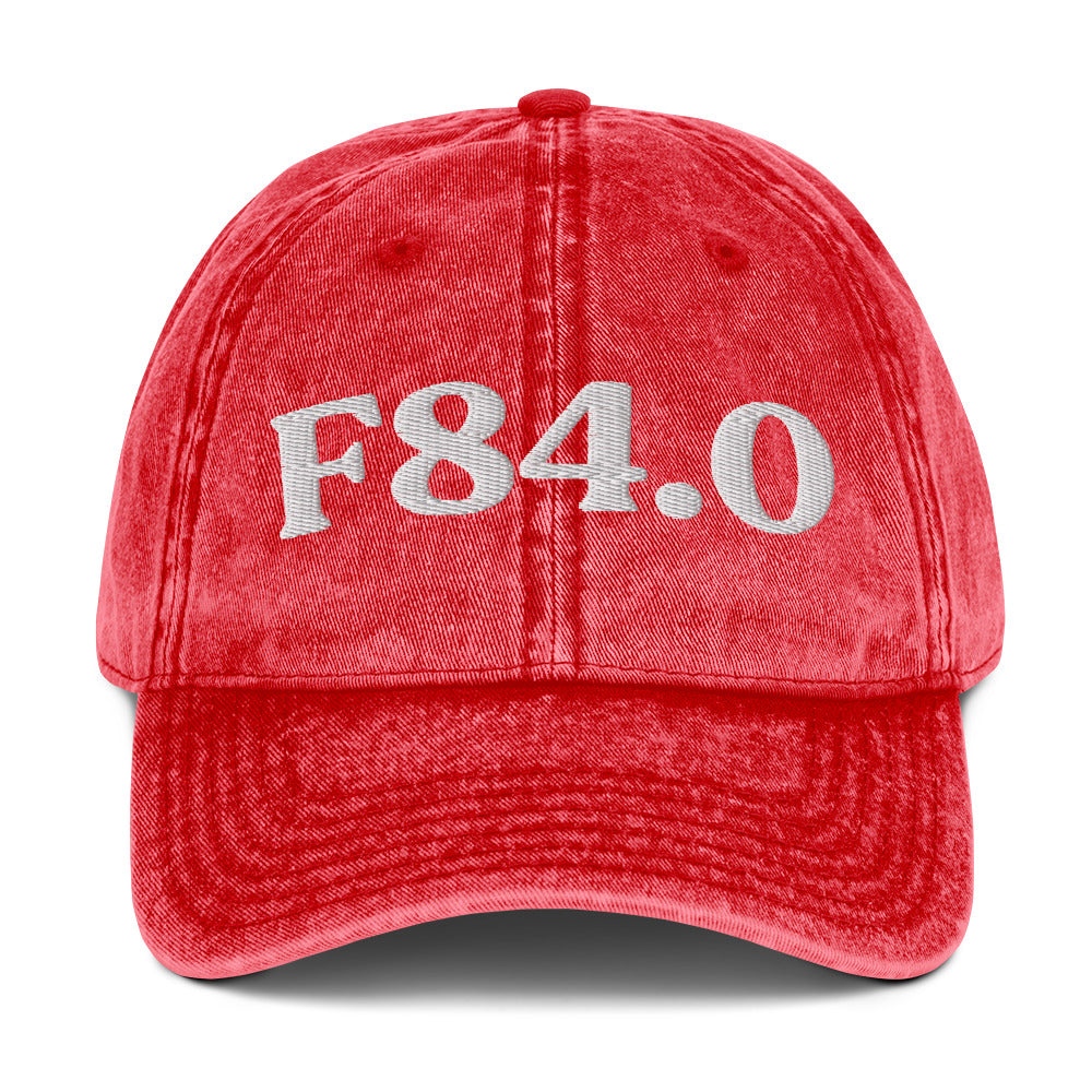 F84.0 Autism Spectrum Disorder - Red / White