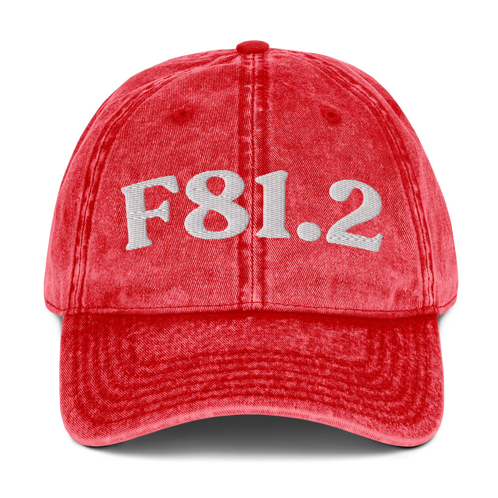 F81.2 Dyscalculia - Red / White